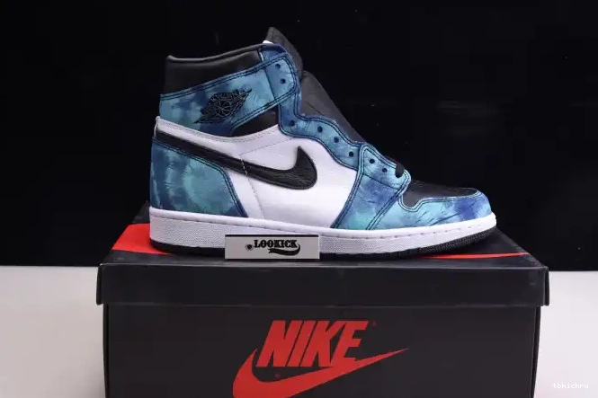 Cheap TBK Jordan High CD0461-100 Air OG 1 Tie-Dye 0413